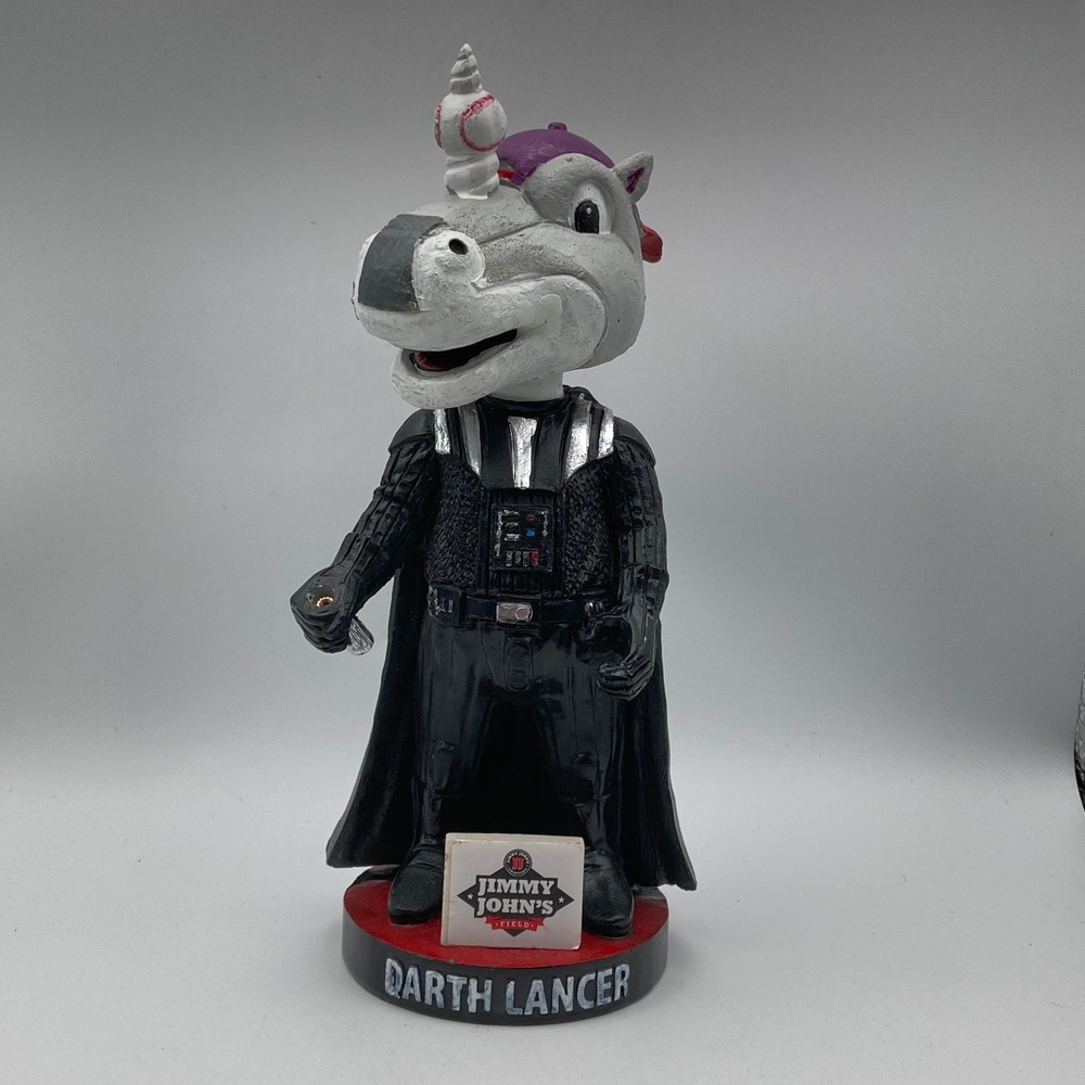 Alexander Global Darth Lancer Bobblehead Jimmy Johns Field Star Wars Black / #2